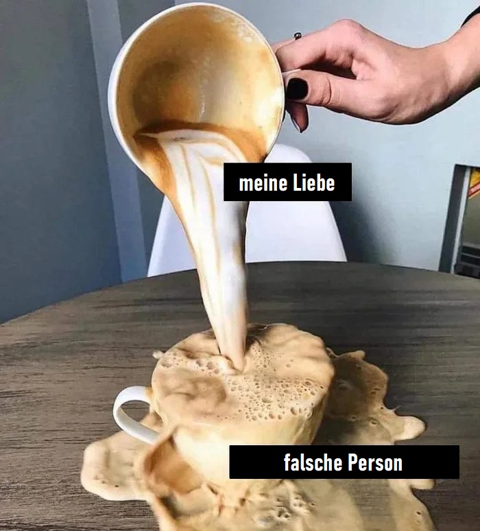 Wenn man in der Beziehung zu viel Liebe der falschen Person schenkt