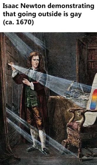 Wie Newton erkannte das rausgehen Gay ist Motivation mit einem Augenzwinkern: Lachen für die Seele So wirst du heute noch für schwul/lesbisch gehalten Komische Begebenheiten des Lebens, Liebesleben, Lustiges über das Leben | Die Kirche des heiligen Al Bundy 23. August 2024 15