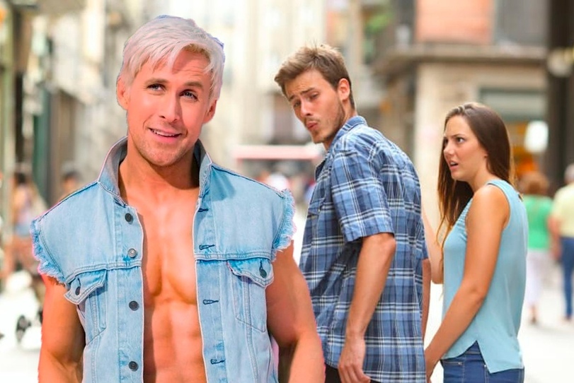 Distracted%20Boyfriend Meme Barby Lach dich schlapp: Lustige Bilder für den Spaßfaktor Distracted Boyfriend-Meme: Der abgelenkte Freund bin wohl ich 😊 Beziehung, Erklärung, Lustige Bilder, Lustiges zu Mann & Frau | Die Kirche des heiligen Al Bundy 4. September 2024 5
