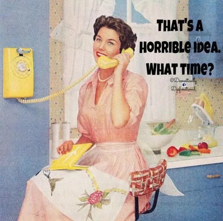 Vintage Frauen am Telefon: Das lustige Chatterbox-Stereotyp der Vergangenheit Frau | Die Kirche des heiligen Al Bundy 1. November 2023 5