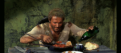 Fressen und saufen wie im Terrence Hill Film Freizeit mit Freude: Entspannung, pur Fressen und saufen wie im Terrence Hill Western Film