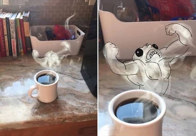Kaffee wachmacher am Morgen lustige Fotos%20(3) Kaffee-Klatsch und Koffein-Komik Kaffee – Der unerlässliche Weckruf oder das Lebenselixier der Untoten? Am Morgen, Kaffee, Komische Begebenheiten des Lebens | Die Kirche des heiligen Al Bundy 24. Mai 2023 6