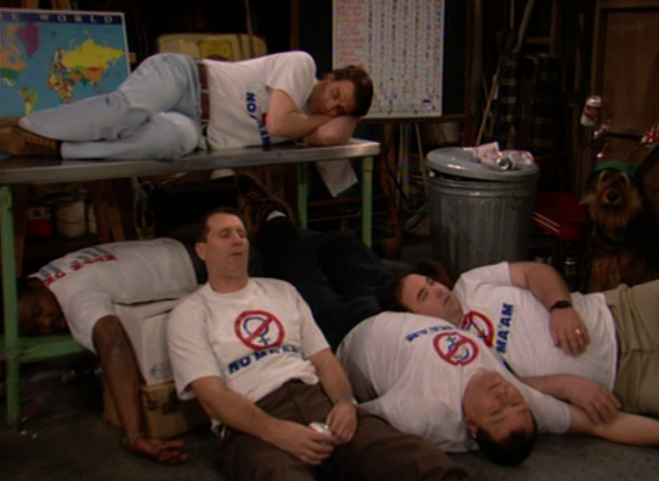 NO MA'AM (National Organization of Men Against Amazonian Masterhood) | Die Kirche des heiligen Al Bundy 14. Januar 2024 6