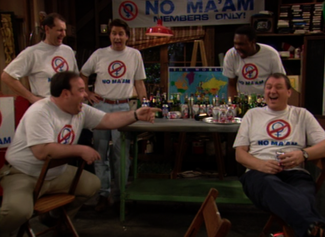 NO MA'AM (National Organization of Men Against Amazonian Masterhood) | Die Kirche des heiligen Al Bundy 14. Januar 2024 3