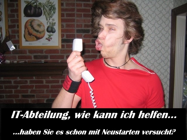 ITler Witze IT Abteilung%20(18) Arbeitswahnsinn und Bürosatire Adminrechte für Arschlöcher: Was macht die IT-Abteilung den ganzen Tag? Alltag, Beruf, Beschweren, Computer, Humorvolle Alltagsgeschichten | Die Kirche des heiligen Al Bundy 6. September 2024 1