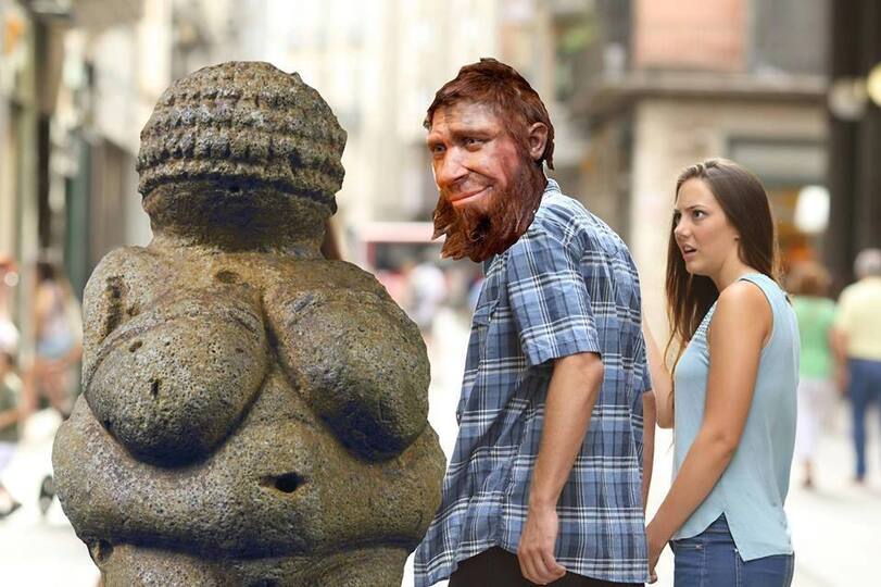 Distracted%20Boyfriend Meme Steinzeit Lach dich schlapp: Lustige Bilder für den Spaßfaktor Distracted Boyfriend-Meme: Der abgelenkte Freund bin wohl ich 😊 Beziehung, Erklärung, Lustige Bilder, Lustiges zu Mann & Frau | Die Kirche des heiligen Al Bundy 4. September 2024 23