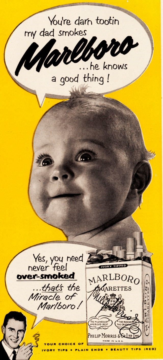 Vintage Humor Zigarettenwerbung als Rauchen noch gut war%20(4) Vintage Humor Blog Vintage Zigarettenwerbung: Als Rauchen noch gesund war Fernsehen, Gesundheit | Die Kirche des heiligen Al Bundy 1. November 2023 6