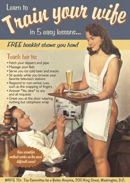 Vintage Frauen Humor: Ein humorvoller Blick in den 50er-Jahre Ratgeber für die perfekte Ehefrau Ehe, Ehefrau | Die Kirche des heiligen Al Bundy 1. November 2023 1
