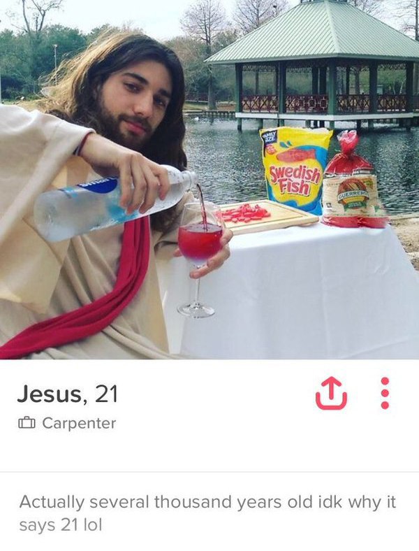 Was würde Jesus als moderner Mindestlohn-Biertrinker tun? Alltagsgott, Lustige Bilder, Spaß-Religion | Die Kirche des heiligen Al Bundy 15. Oktober 2023 12