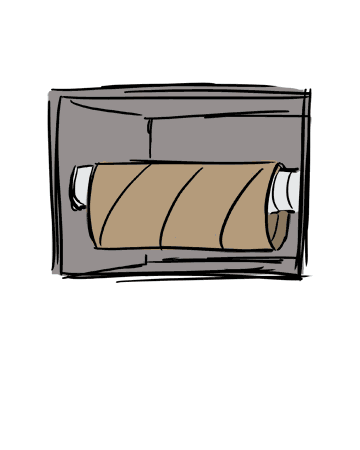 Toilettenpapier: Vorne oder hinten abrollen? Seth Wheelers humorvolles Vermächtnis Haushalt, Lustiges über das Leben, Toilette, Wissen zum lachen | Die Kirche des heiligen Al Bundy 26. November 2023 10