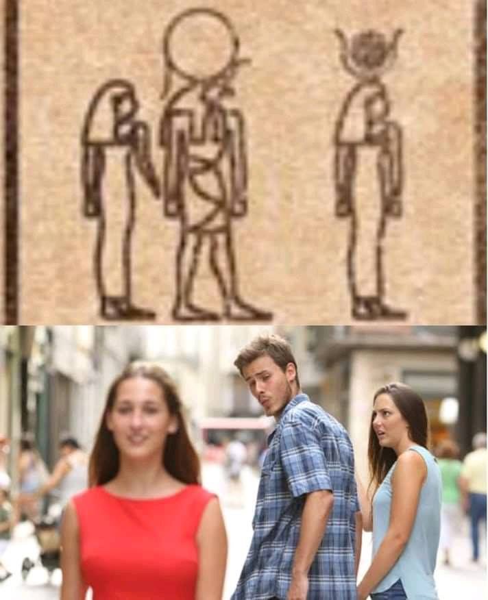 Distracted Boyfriend Meme %C3%84gypten Lach dich schlapp: Lustige Bilder für den Spaßfaktor Distracted Boyfriend-Meme: Der abgelenkte Freund bin wohl ich 😊 Beziehung, Erklärung, Lustige Bilder, Lustiges zu Mann & Frau | Die Kirche des heiligen Al Bundy 4. September 2024 6