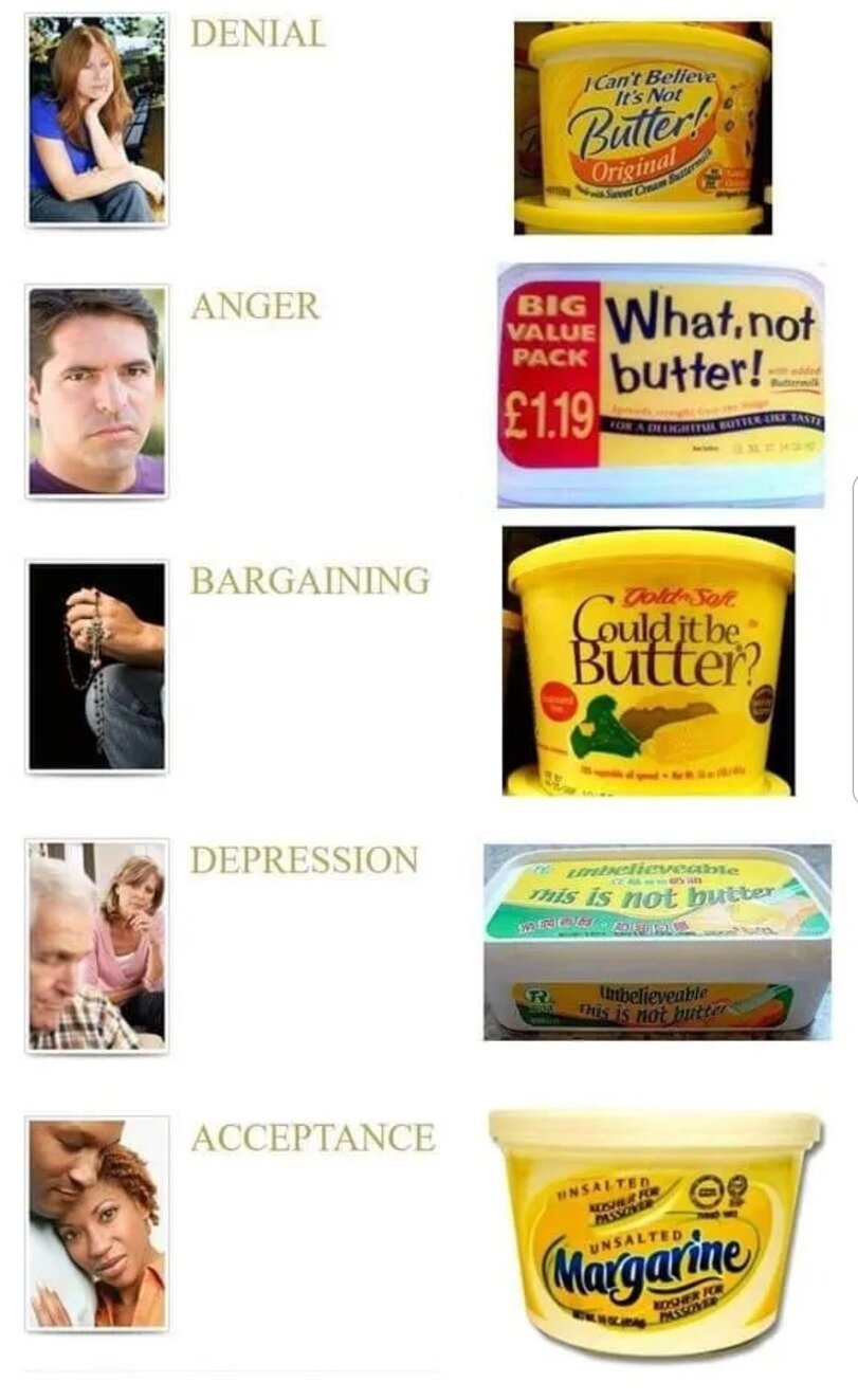 Humor zu Depressionen Satire Parodie%20(10) Motivation mit einem Augenzwinkern: Lachen für die Seele Depressionen: Antworten auf "Stell dich nicht so an“ und andere Sprüche Beschweren, Depression, Glück und Unglück, Komische Begebenheiten des Lebens, Lustiges über das Leben | Die Kirche des heiligen Al Bundy 31. März 2024 13