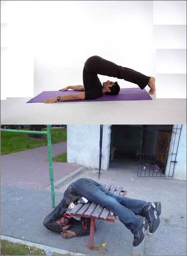 Parkpank Penner schlaeft in Yogaposition Hopfen und Humor: Die Welt des Biers Hopfen und Malz, Gott erhalt's - Die spirituelle Reise ins Bier-Yoga-Land Alkohol, Bier, Komische Begebenheiten des Lebens, Lustige Bilder, Lustiges, Sport | Die Kirche des heiligen Al Bundy 2. Mai 2023 13