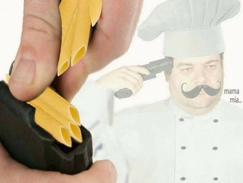 Koch macht Schluss mit Pasta Pistole - Mama Mia