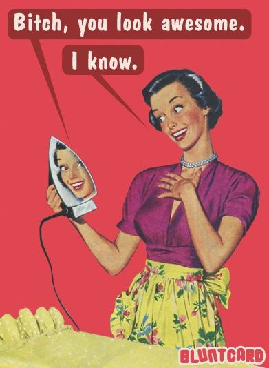 Damen Styling Vintage Humor witzig%20(2) Vintage Humor Blog Vintage Humor: Wie Frau von Welt sich damals perfekt für Herd und Mann stylte | Die Kirche des heiligen Al Bundy 1. November 2023 1