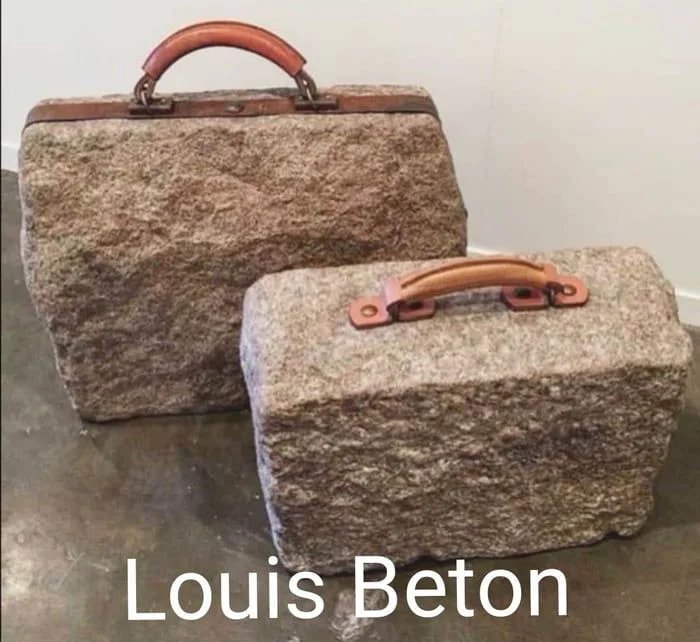 Louis Beton Taschen Spassbilder Mode%20(3) Lach dich schlapp: Lustige Bilder für den Spaßfaktor Louis Vuitton lustig: Warum Luxusmarken unseren Verstand (und Geldbeutel) erobern Lustige Bilder, Mode | Die Kirche des heiligen Al Bundy 24. November 2023 13