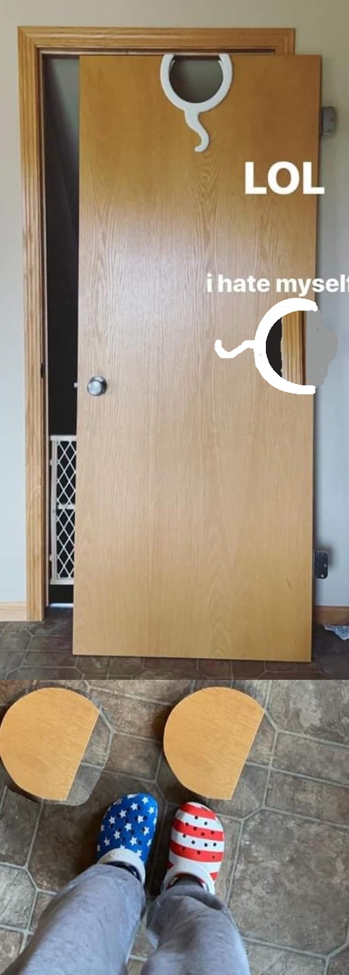 Komische Pannen: Zum Lachen und Staunen - missglückte DIY-Projekte! Heimwerker, Komische Begebenheiten des Lebens, Lustige Bilder | Die Kirche des heiligen Al Bundy 7. August 2023 21