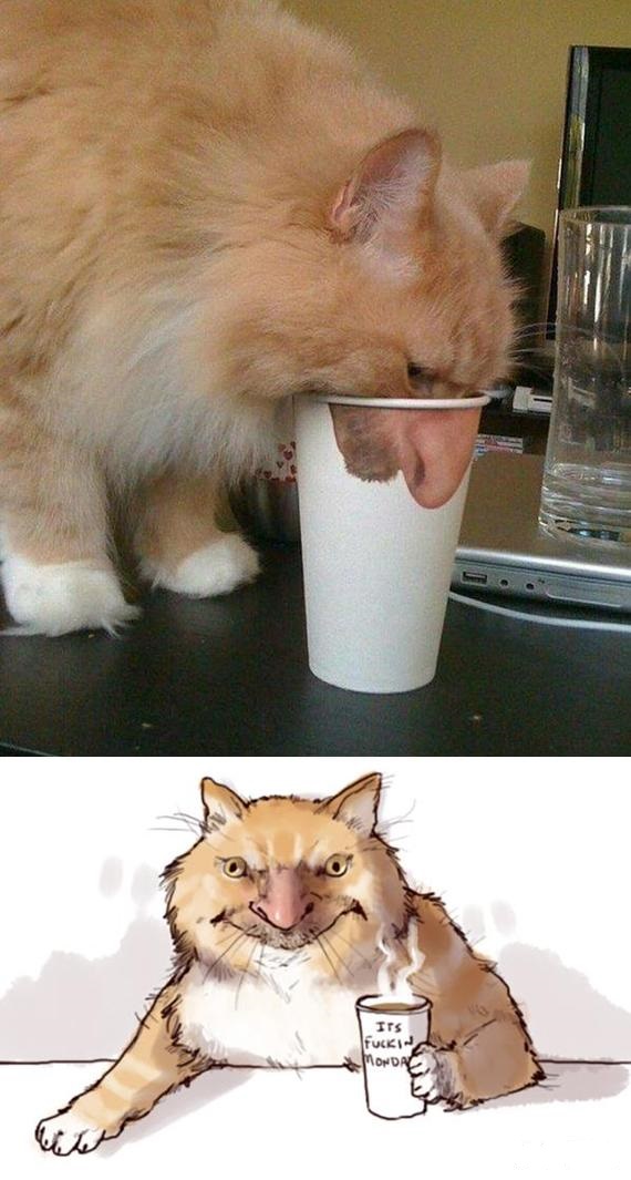 Wenn der Kaffee bitter schmeckt: Der Fluch des verzweifelten Morgenmuffels Kaffee, Komische Begebenheiten des Lebens, Müdigkeit | Die Kirche des heiligen Al Bundy 25. September 2023 8