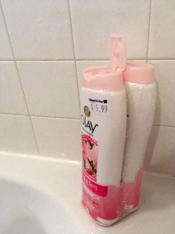 Doppelpack für faule Duschkollegen