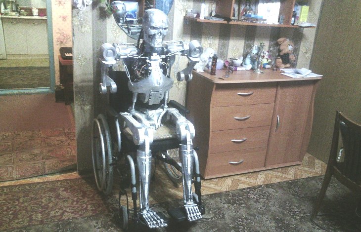 Terminator im wohlverdientem Ruhestand Freizeit mit Freude: Entspannung, pur Der Terminator im wohlverdientem Ruhestand